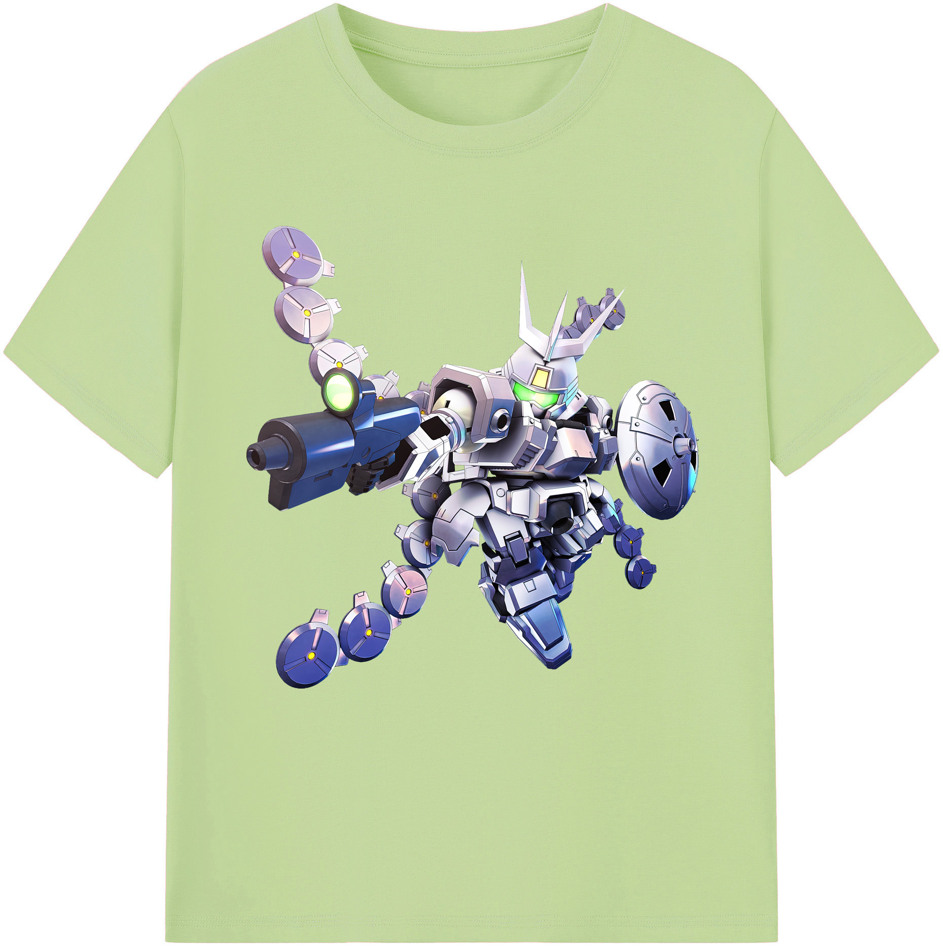 （画像用） 機動戦士ガンダム Mobile Suit Gundam 綿100％半袖Tシャツ（フロントプリント）